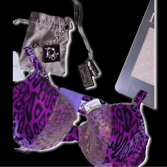 Vintage Dior John Galliano Silver Logo Ball Chain Razor Blade Dog Tag Necklace - Picture 4 of 16